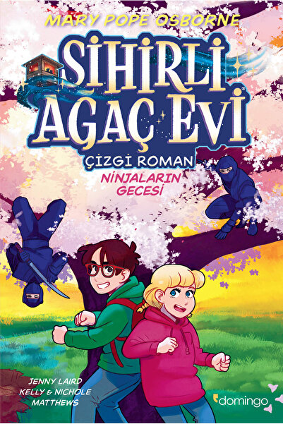 Domingo Yayınevi بيت الشجرة السحرية - الكتاب الهزلي 5 - ليلة النينجا