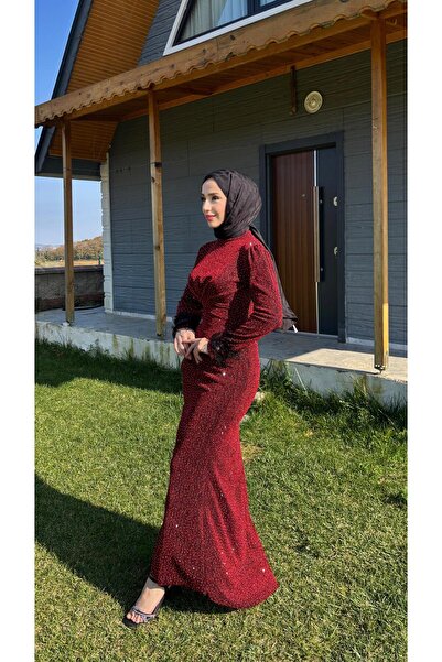 ZÜBİŞ BUTİK BENEKLİ TALYA TESETTÜR ABİYE