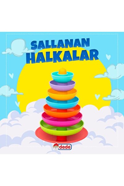 DeYiDo Rocking Rings - Baby Toys - Educational Toy Fun Tower Stringing Color ...