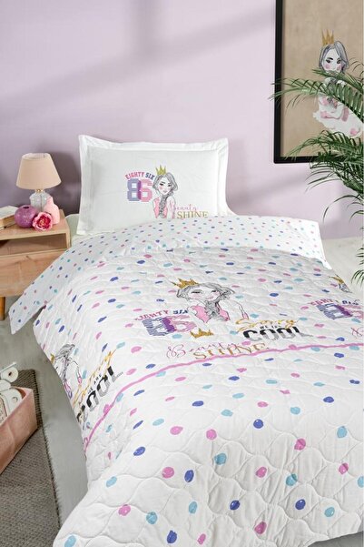 Luoca Patisca Kapitoneli Ranforce Genç Nevresim Takımı Selen