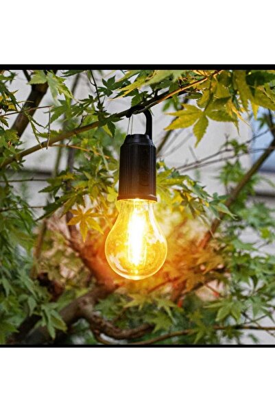 goldixpir Taşınabilir Şarjlı Led Ampül Outdoor Kamp Bahçe Lambası 10W Askılı ...
