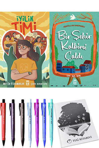 Genç Timaş Bir Şehir Kalbimi Çaldı ve İyilik Timi 2li Set + Hediyeli
