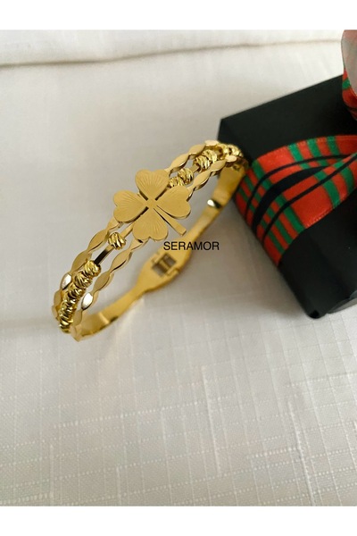 SERAMOR سوار أصفاد من الفولاذ المقاوم للصدأ مع تفاصيل دوريكا