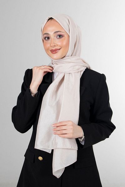 HAREM SCARF ΑΝΤΙΤΥΠΟ - Brisa Voile Dark Smoked Μονόχρωμο Σάλι-1197-377-KVS0292