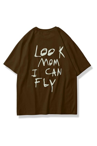 Trendiz Tricou maro unisex Cactus Jack - Mom Look