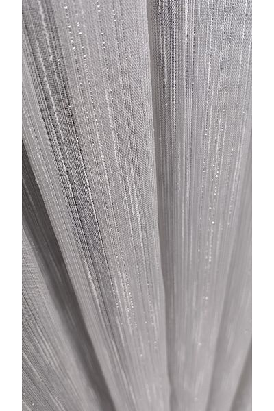 Yuka 1/3 Close Pleat Bamboo Dream Tulle Curtain - Non-Crease Ironing and Leaded Skirt