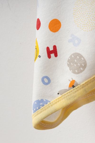 yukobaby bebeğiniz için en doğalı Safari Patterned 80X90Cm Cotton Single Layer Baby Blanket - Smyy100