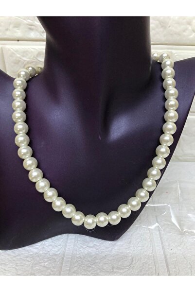 sema aksesuar قلادة نسائية كبيرة من اللؤلؤ - هدية عيد الحب، هدية عيد ميلاد ال...