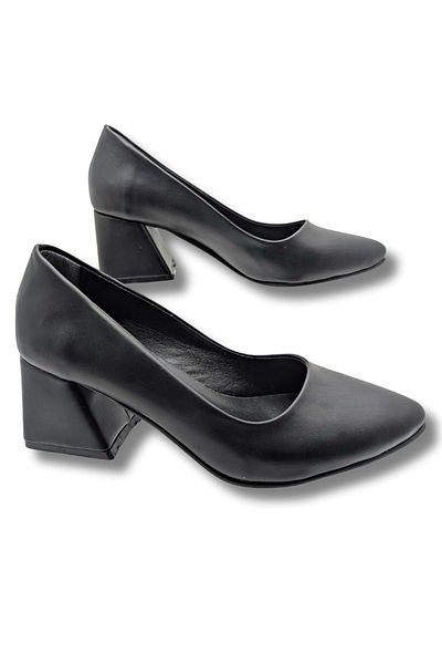 ÇİĞDEM KUNDURA Suavina |   Women's Block Heeled Classic Shoes