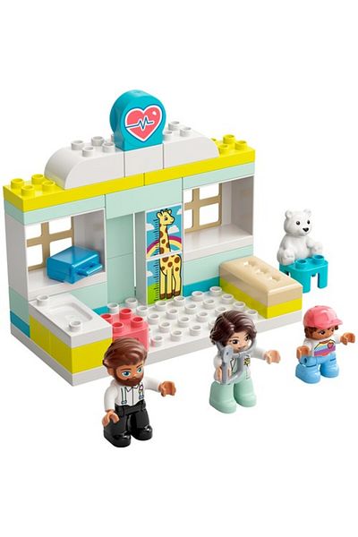 LEGO ® DUPLO® Rescue Doctor Examination 10968 - Educational Toy Construction Set for Preschool (34 Pieces)