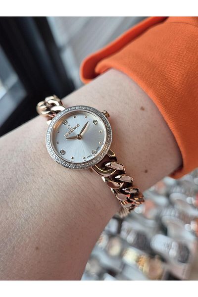 Essence D1212.430 Women's Wristwatch Stylish and Aesthetic Combination Product Waterproof