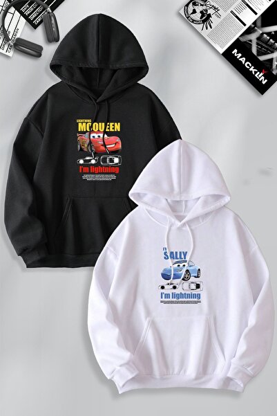 Tarzsokak Combinație de cupluri pentru îndrăgostiți McQueen și Sally, hanorac...