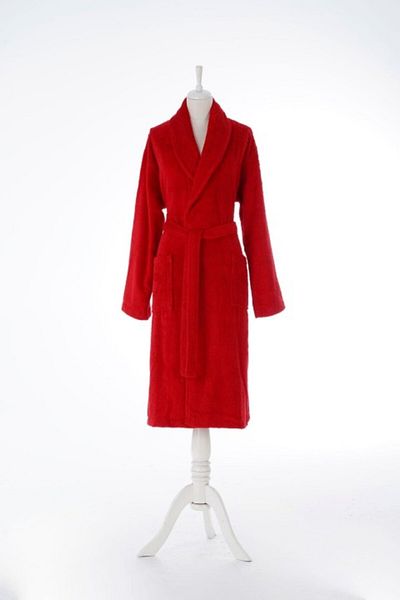 Özdilek Colorist Şalyaka Bathrobe Size S/M - Red