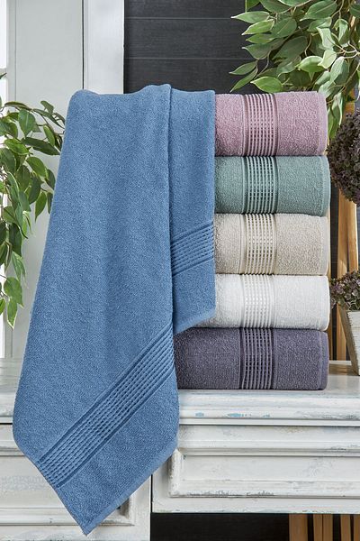 ÇIQRIK HOME Σετ πετσετών προσώπου 6 τεμαχίων 50x90 Jacquard Cotton Hand Face