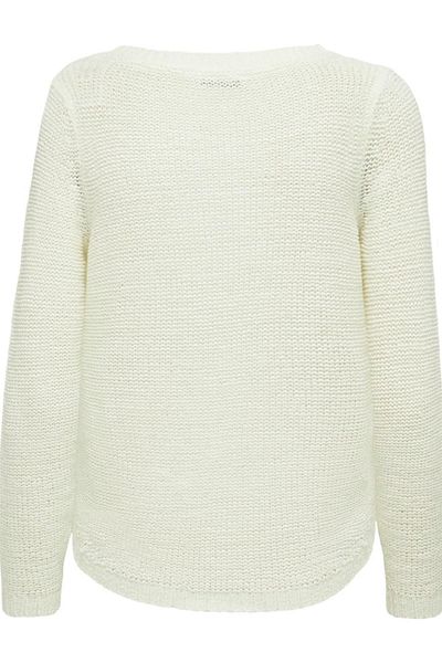 ONLY Onlgeena Xo L/S Pullover Knt Noos Light Beige