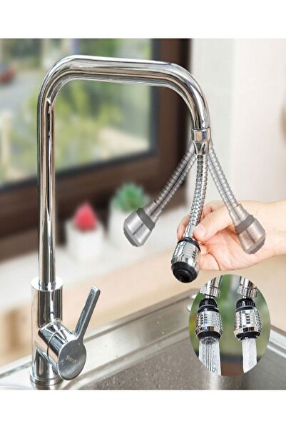 Özasya AVM Hortumlu Esnek Su Tasarruflu 2 Modlu Musluk Başlığı