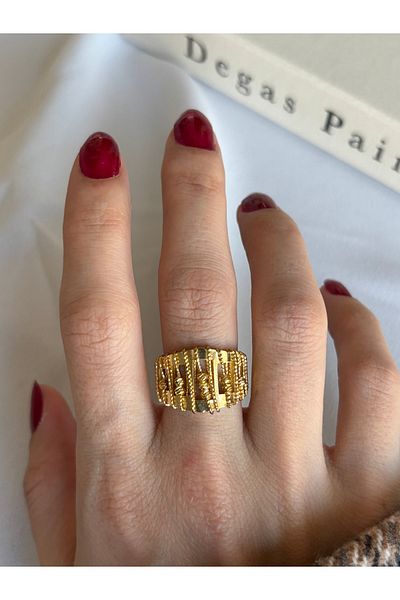 ringbox Gold Dorica Ring