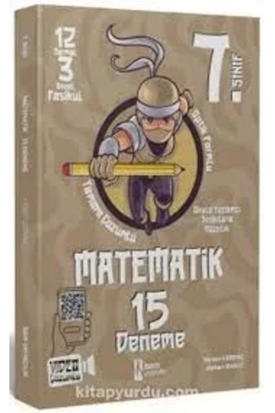 İsem Yayınları 7.sınıf Matematik Branş Deneme 15li 2023