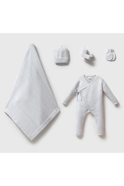 Nipperland 100% Organic Cotton 5-Piece Hospital Discharge Set