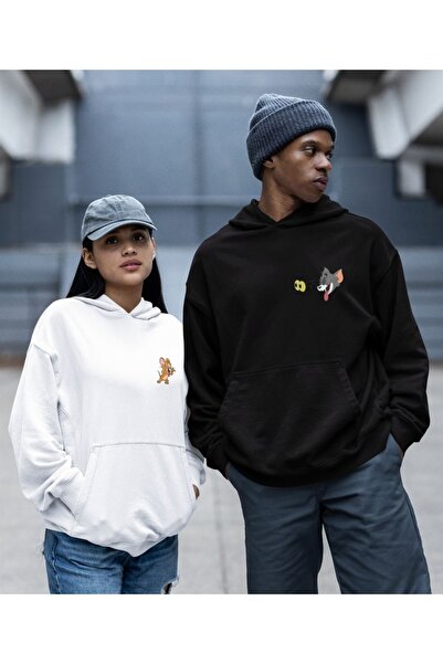 Tarzsokak Combinație unisex cu glugă - Pentru cupluri, de înaltă calitate, To...