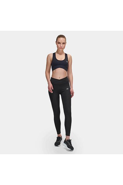 New Balance Lifestyle Leggings Γυναικείο Καλσόν Wnp3101-bk Μαύρο