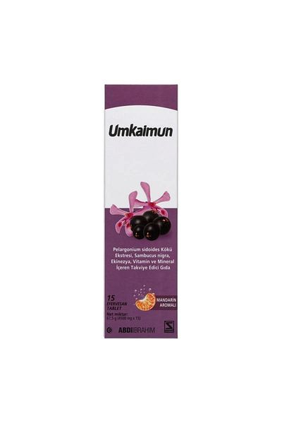 Umkaimun Effervescent 15 Tablets -VitaminandMineralSupplement