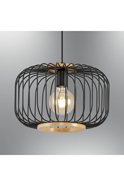 Özcan Aydınlatma Özcan Aydınlatma Mat Siyah Küçük Sarkıt Avize 3225-1