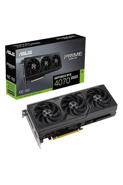 ASUS Geforce Prime-Rtx4070S-O12G Super Oc 12Gb Gddr6X 192Bit 1Xhdmi 3Xdp Graphics Card
