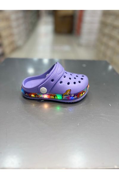 Akınal Bella Girl's Illuminated Figured Slippers