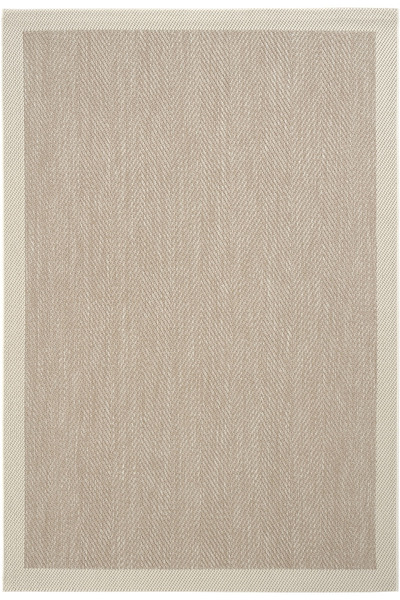 Cool Halı Grande 02 Bej Halı Yolluk Antre Hol Halısı Çerçeve Desenli Halı Kil...