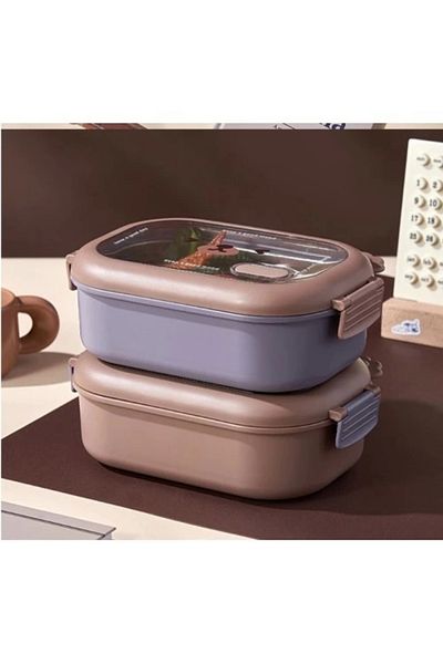 elaletionline Compartmented Stainless Steel Food Box