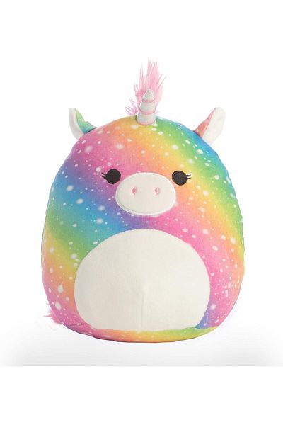 Squishmallows دمية يونيكورن قوس قزح من بريم، مقاس 11 بوصة