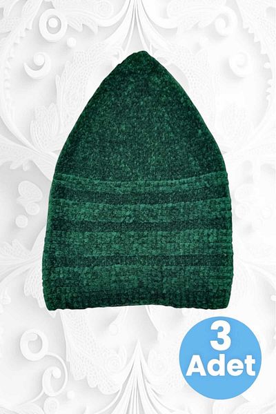 Uniquetrenders Βελούδινο Skullcap Ποιοτικό Skullcap προσευχής 3 συσκευασιών