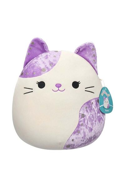 Squishmallows دمية قطة سكويش مالو المخملية رون ذا كاليكو 12 بوصة