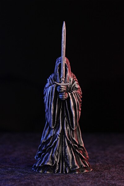 GÜRCÜ 3D Nazgul Yüzüklerin Efendisi - Lotr Lord Of The Rings Nazgul Heykel Fi...