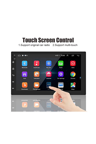 Navigold Kl-938 4gb Ram 64Gb Hafıza ince kasa Android Multimedya Car Playli Double Teyp 7inç Youtube