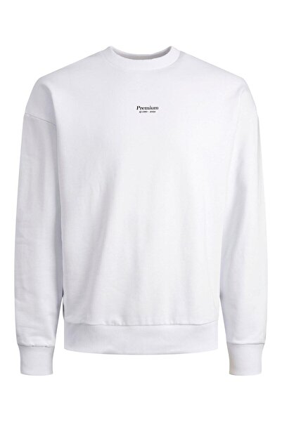 Jack & Jones Jprblakam Branding Sweat Crew Neck Erkek Sweatshirt