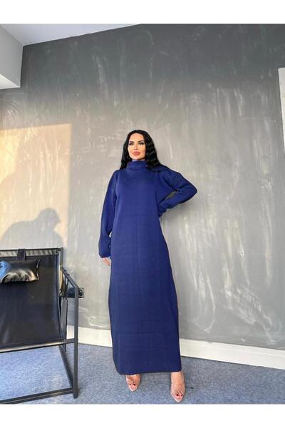 MAY MARA Γυναικείο Πλεκτό Φόρεμα Μεγάλου Μεγέθους με ΚΑΤΑΚΟΡΥΦΑΣ ΓΙΑΚΑ