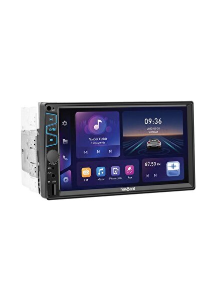 Navigold Harward Hr-g752 7''inch Double Tape with Car Play - Adjustable Thin Case, Bluetooth and SD-FM