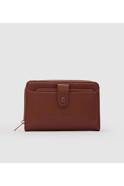 LEXA Intermediate Size Women's Wallet with Hidden Card Holder