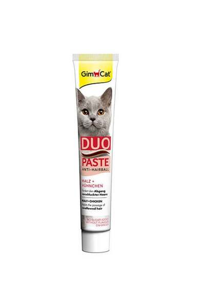 Gimcat Duo Paste Anti-Hairball Tavuklu Malt Kedi Macunu 50gr