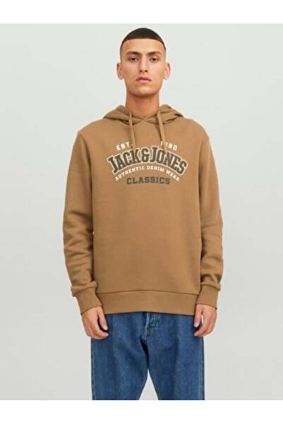 Jack & Jones غطاء رأس JJELOGO SWEAT 2 COL 23/24 NOOS Otter