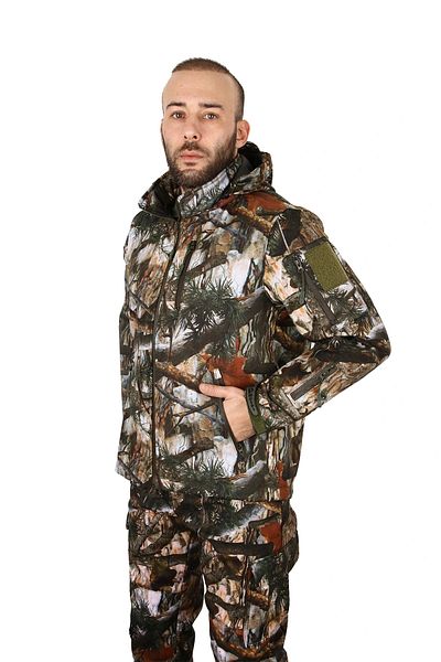 Astüm Askeri Malzeme Softshell водоустойчиво и ветроустойчиво палто (Saz)