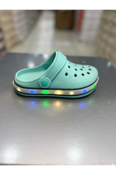 Akınal Bella 31-35 Unisex Işıklı Önü Kapalı Çocuk Terlik