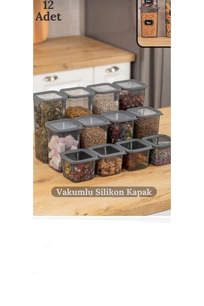 VZN 3 Size Storage Container Grocery Storage Container Spice Rack