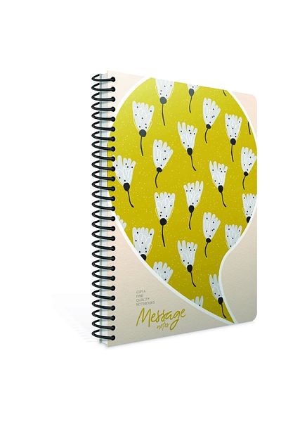 Gıpta GIPTA Spiral Notebook - Hard Cover, 17x24, 120YP Checked Notebook