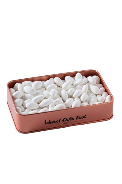 Şekerci Cafer Erol Badem Şekeri - Bronz Teneke Kutu 300 gr.