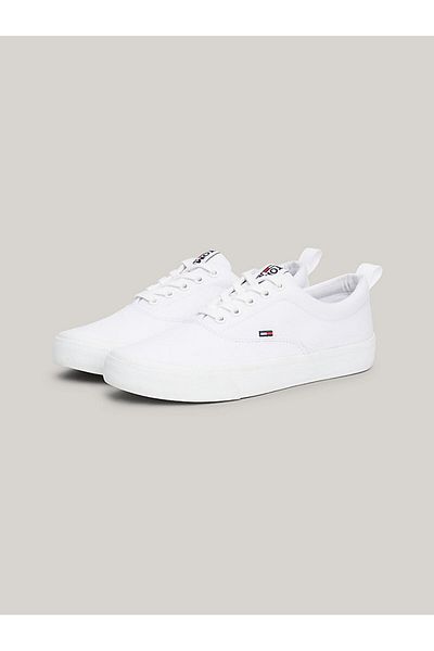 Tommy Hilfiger Nízke bavlnené tenisky En0en00986 100