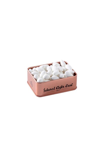 Şekerci Cafer Erol Badem Şekeri - Bronz Teneke Kutu 150 Gr.