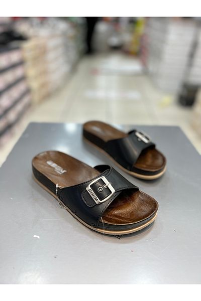 Akınal Bella Esem Thin Sole Classic Flat Slippers